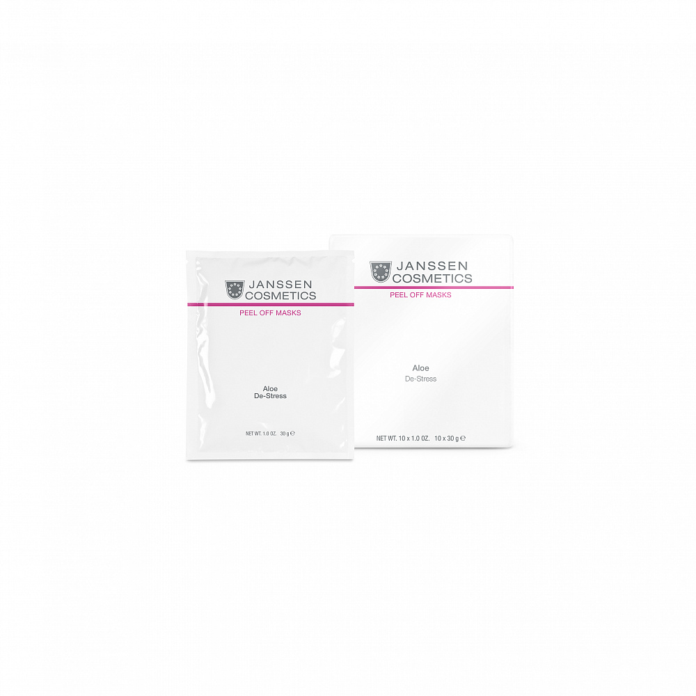 Альгинатная anti-age успокаивающая ультраувлажняющая маска с экстрактами алоэ вера и спирулиной