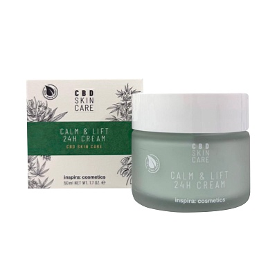 Антистресс лифтинг-крем 24-часового действия с маслом каннабидиола
